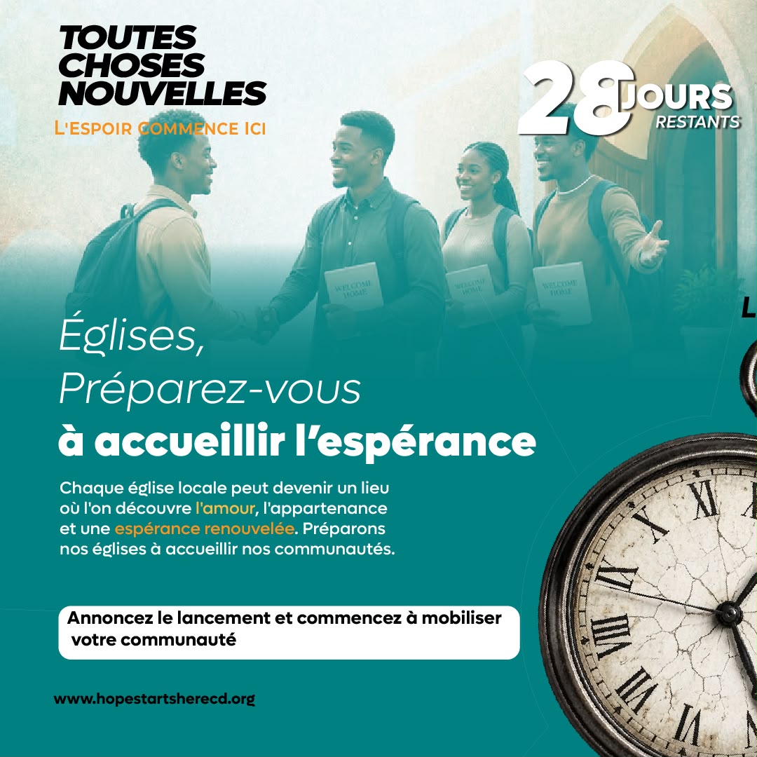 Églises, préparez-vous à accueillir l’espérance