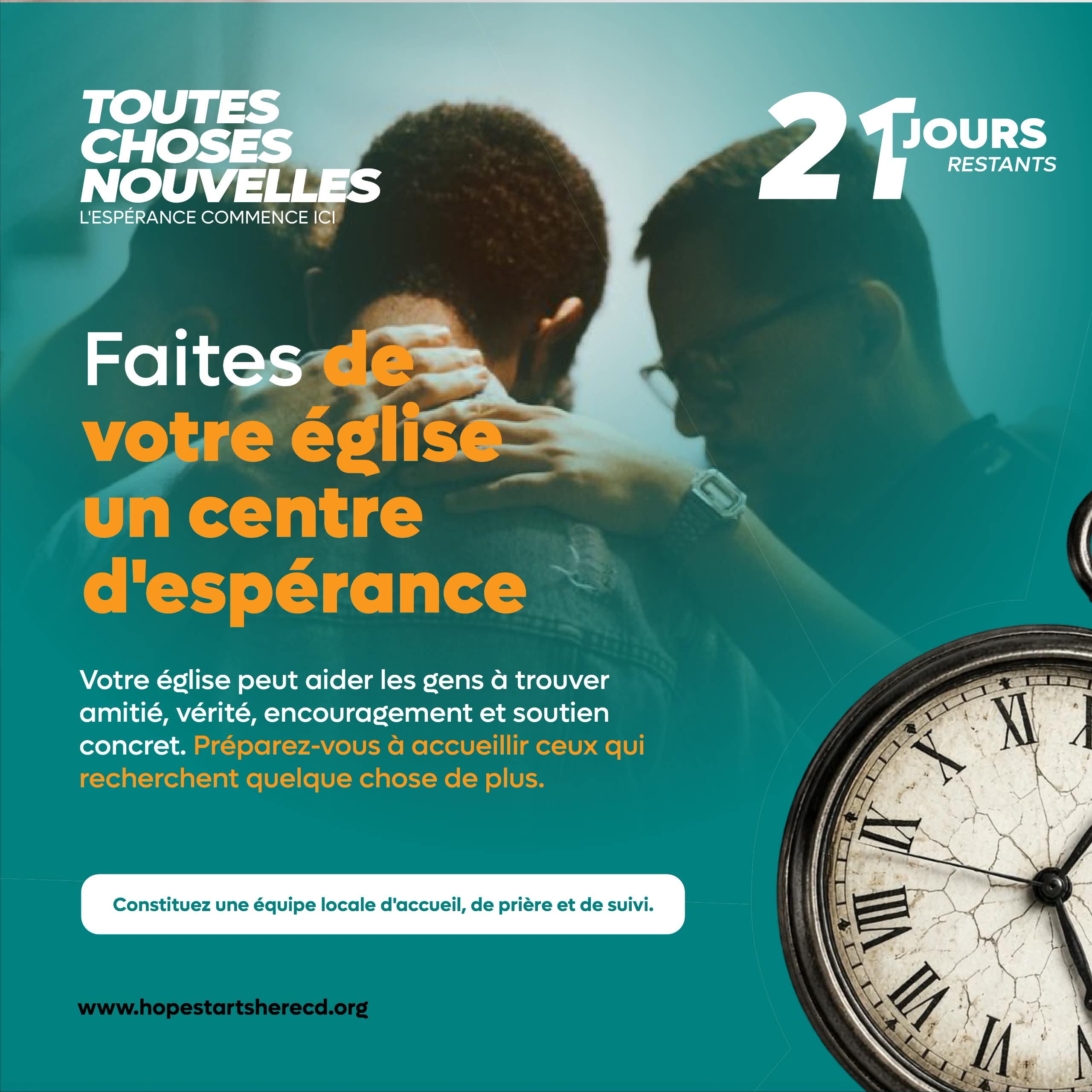 Faites de votre église un centre d'espérance