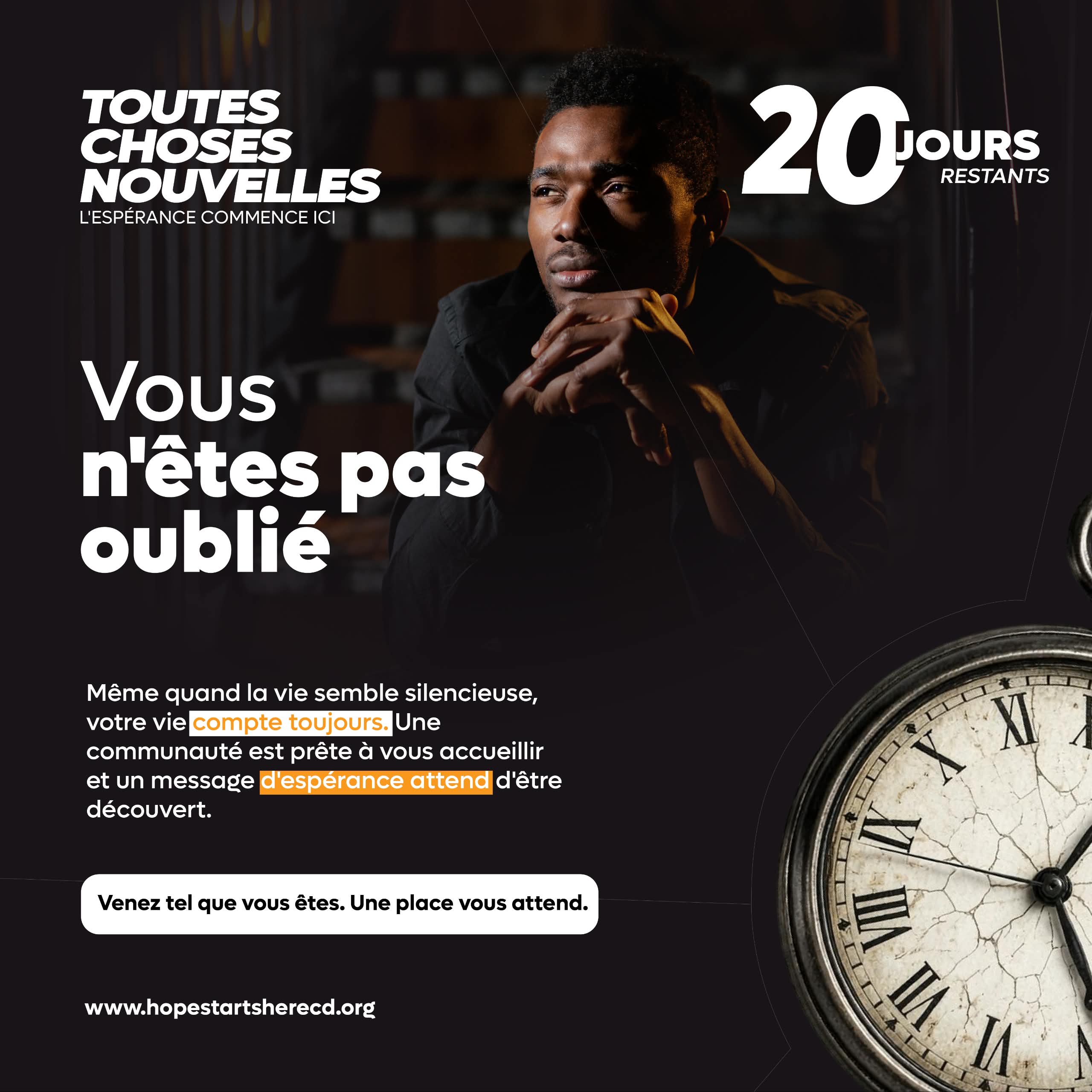 VOUS N'ETES PAS OUBLIE